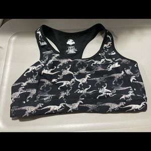 Torrid Size 1 Workout Bra Jurassic World NWOT
